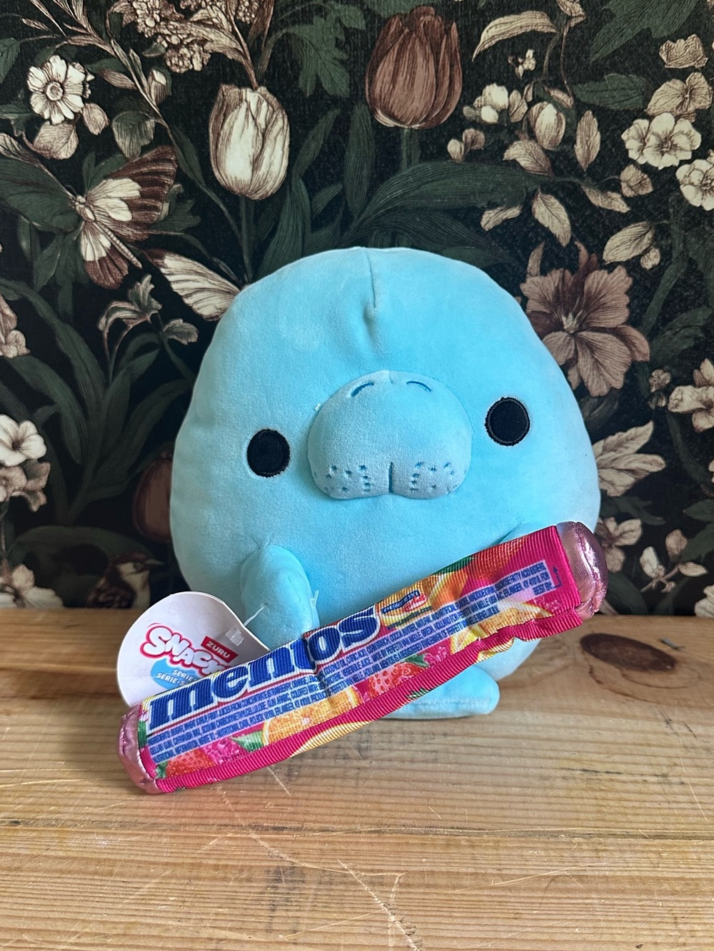 Zuru Snackles Series 2 Douglas Manatee Sea Cow and Mentos 8 inch Plush